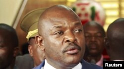 Le président burundais Pierre Nkurunziza, Bujumbura, le 23 février 2016