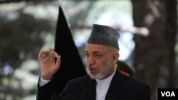 Presiden Afghanistan Hamid Karzai