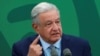 ARCHIVO - El presidente de México, Andrés Manuel López Obrador, habla durante una conferencia de prensa en la Secretaría de Seguridad y Protección Civil en la Ciudad de México, el 9 de marzo de 2023.