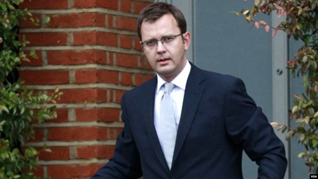 Mantan kepala urusan komunikasi Perdana Menteri Inggris, Andy Coulson
