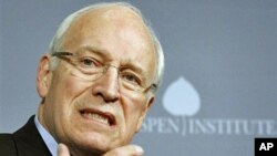 Former Vice President Dick Cheney speaks at third annual Washington Ideas Forum in Washington, October 2011. Cheney, 71, had a heart transplant March 24, 2012 after five heart attacks over the past 25 years and after waiting nearly two years for his new h