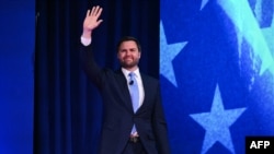 US Vice President JD Vance arrives to speak during the annual Conservative Political Action Conference (CPAC) at the Gaylord National Resort & Convention Center in Oxon Hill, Maryland, on February 20, 2025. (Photo by SAUL LOEB / AFP)