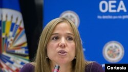 Dra. Betilde Muñoz-Pogossian, Directora del Departamento de Inclusión Social en la OEA. 