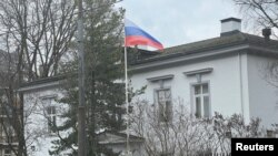 노르웨이 오슬로 주재 러시아 대사관 전경 (자료사진)