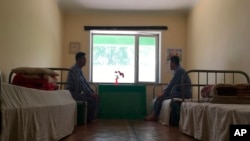  Patients are seen in their room at the National Tuberculosis Reference Laboratory in Pyongyang, North Korea, May 7, 2018. Despite a mood of detente following the summit between U.S. President Donald Trump and North Korean leader Kim Jong Un in June, ongo