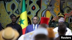 Senegal's president Macky Sall attends a national dialogue that aims easing political tension and violence ahead of the February 2024 presidential election in Dakar, Senegal May 31, 2023.