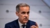 FILE - Mark Carney speaks during the Bank of England interest rate decision and inflation report press conference at the Bank of England in London, Aug. 1, 2019. 