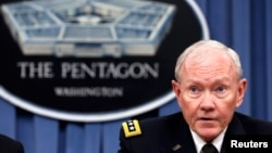 Ketua Kepala Staf Gabungan dan perwira militer tertinggi di AS, Jenderal Martin Dempsey (Foto: dok).