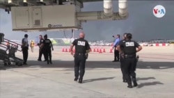 Simulacro de emergencias en el aeropuerto de Miami