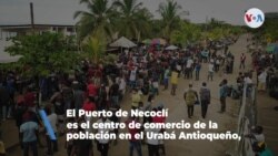 Comerciantes de Necoclí surten a migrantes de lo necesario para atravesar la selva