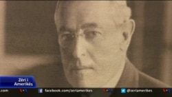 Shqiptarët nderojnë Presidentin Woodrow Wilson