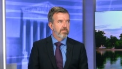 James Heenan, Head of the UN High Commissioner for Human Rights in Seoul, is conducting an interview with VOA on October 22. 