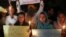 Pakistani civil society activists protest against the recent attacks in Kabul, Afghanistan, which killed many people, in Peshawar, Pakistan, June 3, 2017.