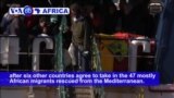 VOA60 Africa - 7 European Nations End Latest Mediterranean Standoff Over Migrants