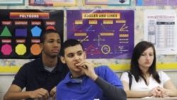 Students at Lorain Southview High School in Lorain, Ohio