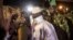 Incumbent Gambian President Yahya Jammeh greets his suporters in Bikama, Nov. 24, 2016 during an electoral rally. 