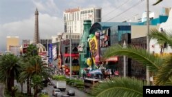 El Strip Boulevard es la calle más conocida de Las Vegas. 