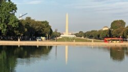 The Washington Monument, in Washington. (D. Bekheet/VOA)