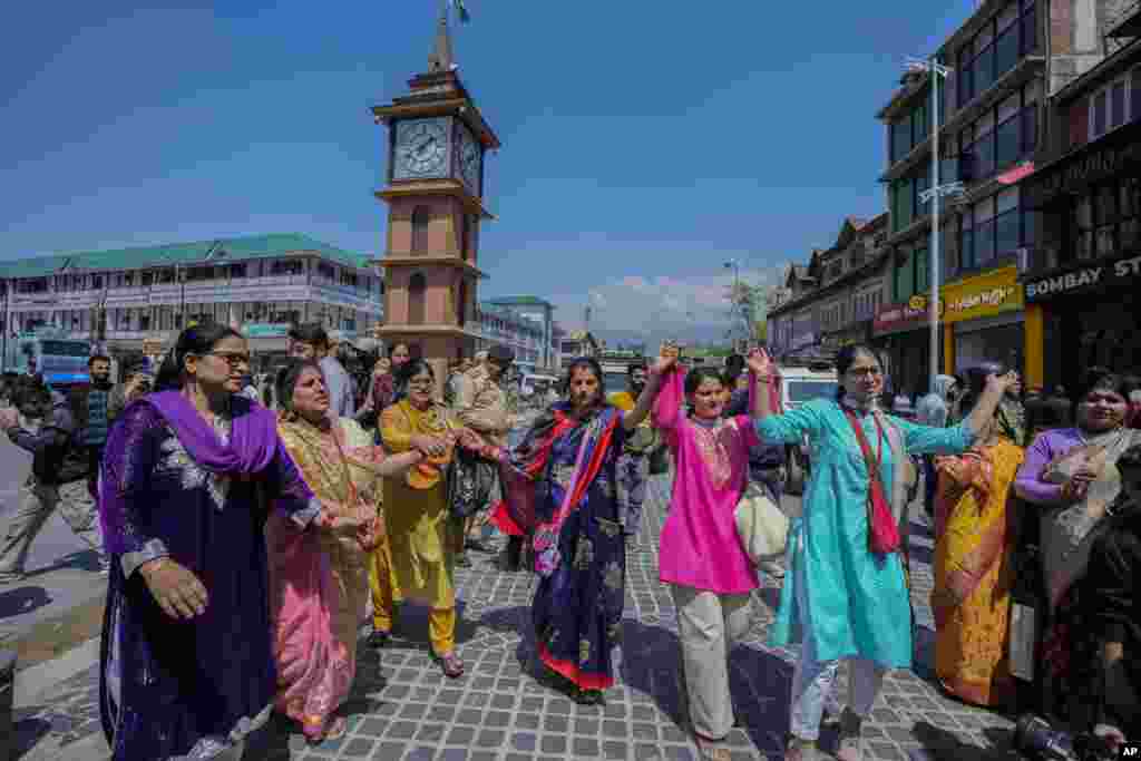 فستیوال رام نوامی در کشمیر تحت کنترول هند