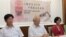 台湾公民团体举行纪念六四晚会会前记者会。（美国之音张永泰拍摄）