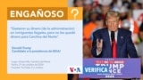 El candidato republicano, Donald Trump, sigue propagando la narrativa desinformante sobre la administración de Biden y Harris al asegurar que ya no hay recursos para víctimas de huracanes.