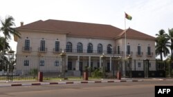 Le palais présidentiel à Bissau, le 9 mai 2017.