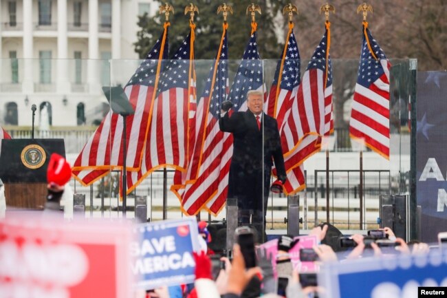 Trump 6 Ocak'ta Washington'da destekçilerine hitap ediyor