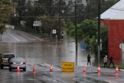 Severe flooding in Sydney, March 22, 2021.