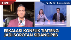 Laporan VOA untuk NTV: Eskalasi Konflik Timur Tengah Jadi Isu Utama Sidang Umum PBB