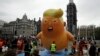 Protestan en Londres contra la visita de Donald Trump