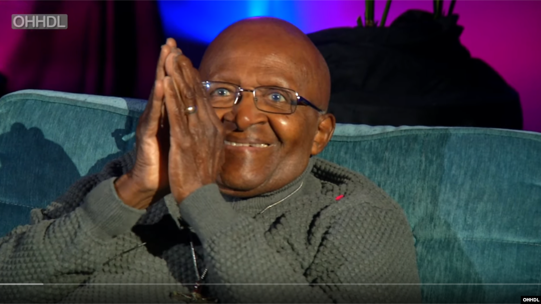 L'archevêque anglican retraité Desmond Tutu.