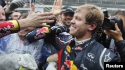 Sebastian Vettel, pebalap Jerman yang bergabung dengan tim Ferrari (foto: dok).