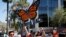 Protesters chant in front of the U.S. Immigration and Customs Enforcement building during a rally after the U.S. Supreme Court ruled on the Deferred Action for Childhood Arrivals program, in Phoenix, June 18, 2020.