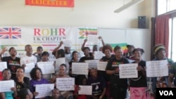 Nhengo dzesangano reRestoration of Human Rights dzichiratidzira. (File Photo)