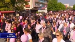 Kosovë: Marshim kundër kancerit të gjirit