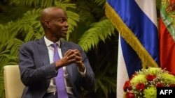 Le président haïtien Jovenel Moise à la Havane, le 3 décembre 2018.