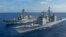 美国两艘军舰2020年4月18日在南中国海航行(美国海军照片)