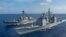 美国两艘军舰2020年4月18日在南中国海航行（美国海军照片）
