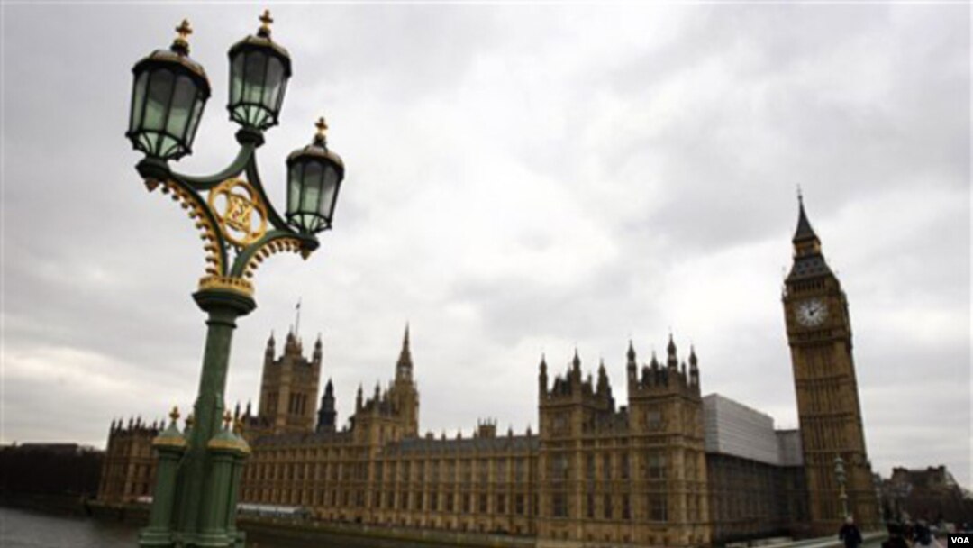 Gedung Parlemen Inggris, The Palace of Westminster.