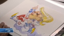 პოლიტიკური კარიკატურები საარჩევნოდ