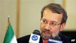 Iran's parliament speaker Ali Larijani