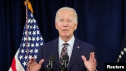 Presiden Amerika Serikat Joe Biden di Christiansted, St. Croix, Kepulauan Virgin Amerika Serikat, 29 Desember 2024. (Ken Cedeno/REUTERS)