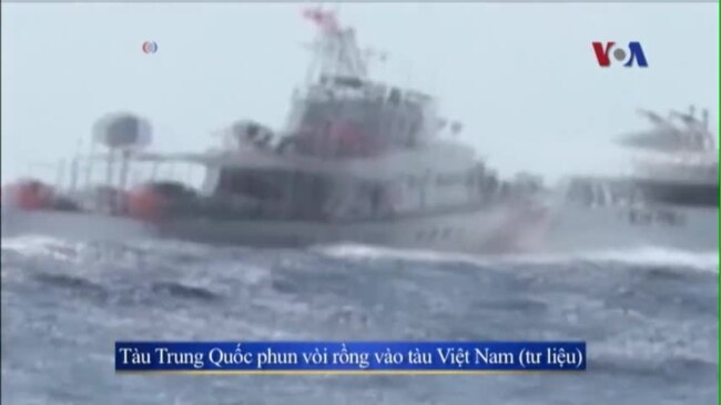 Tàu cá Việt Nam bị tàu Trung Quốc tấn công gần Hoàng Sa