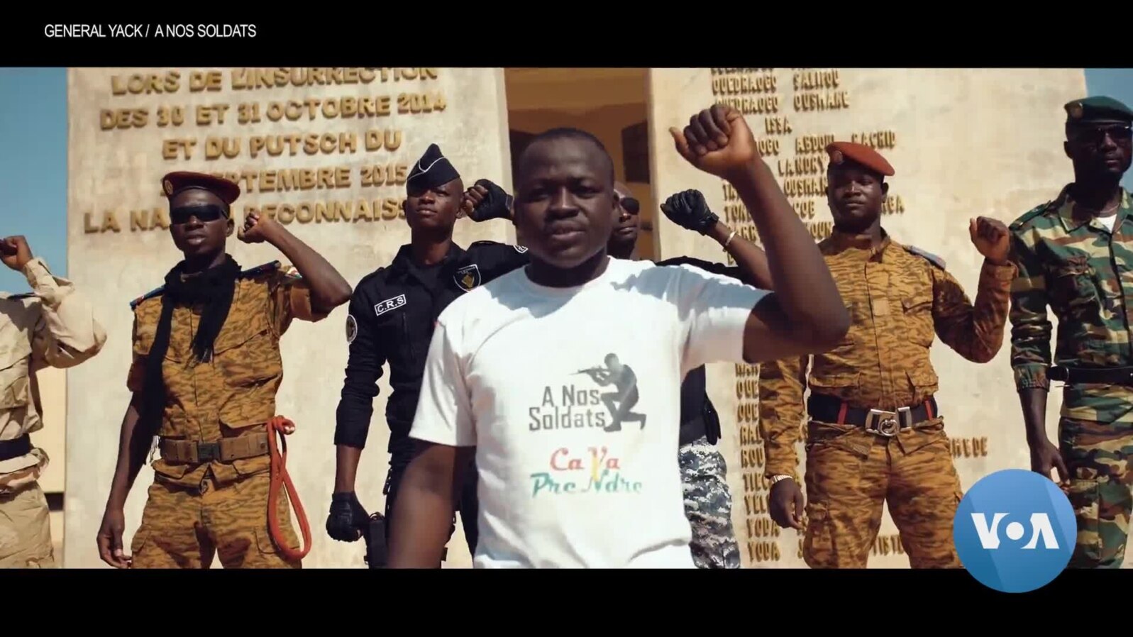 Burkina Faso’s Soldier-Singers Promote Security Forces