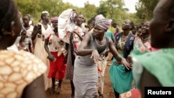 Para pengungsi Sudan Selatan di kamp pengungsi Nguenyyiel, kawasan Gambella, Ethiopia (foto: dok).