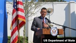 US Ambassador Bruce Whartoon