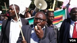 Une manifestation au Zimbabwe (Archives)