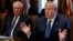 FILE - President Donald Trump speaks during a cabinet meeting at the White House, Nov. 1, 2017, with Secretary of State Rex Tillerson looking on.
