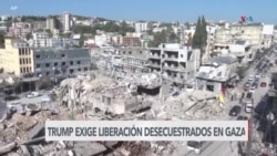 Trump exige la liberación de los secuestrados en Gaza y lanza advertencia 