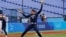 United States' Cat Osterman pitches in the sixth inning of a softball game against Japan at the 2020 Summer Olympics, July 26, 2021, in Yokohama, Japan.